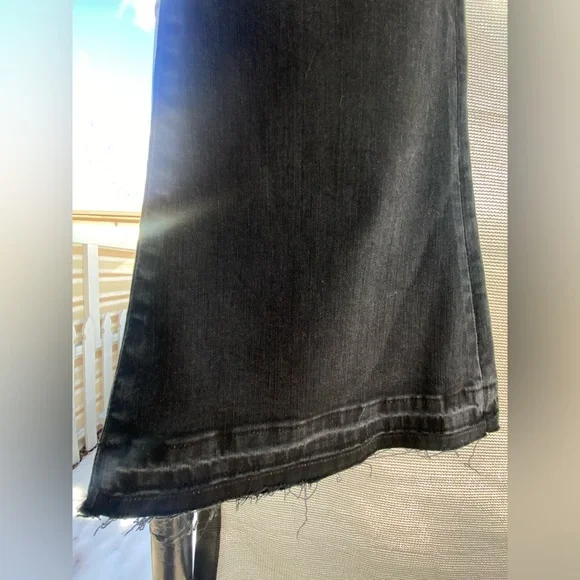 NWT Paige High Rise Lou Lou Flared Jeans - Midnight Dusk - Picture 6 of 13